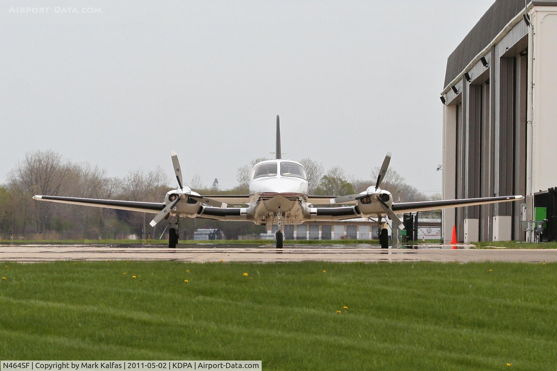 N464SF, 1978 Cessna 421C Golden Eagle C/N 421C0464, BULLOCK INVESTMENTS LLC, Cessna 421C on the ramp at KDPA.