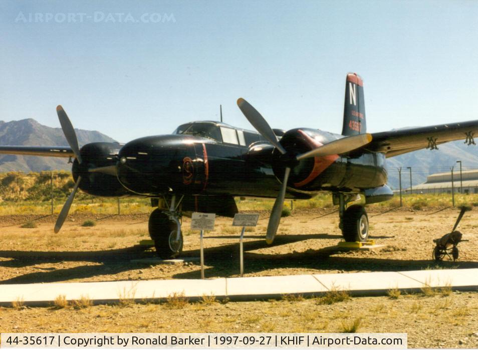 44-35617, 1944 Douglas FA-26C Invader C/N 28896, Hill Aerospace Museum
