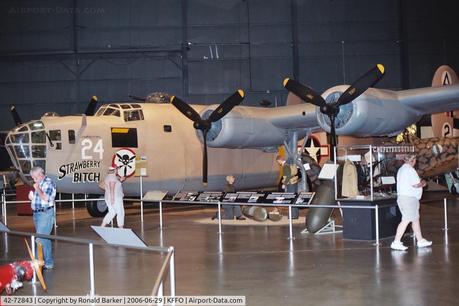 42-72843, 1942 Consolidated B-24D-160-CO Liberator C/N 2413, National Museum of the Air Force