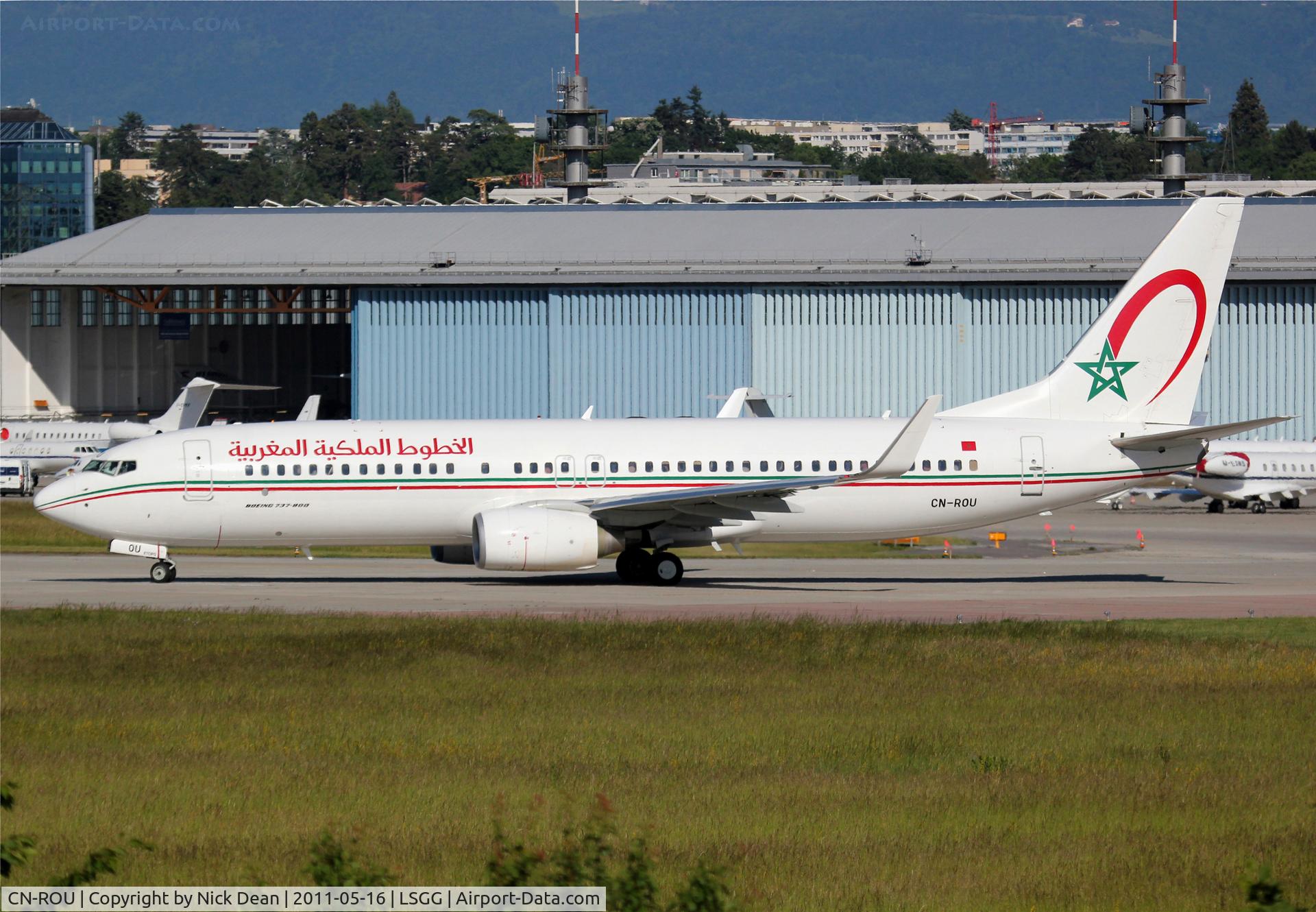 CN-ROU, 2009 Boeing 737-8B6 C/N 33069, LSGG/GVA