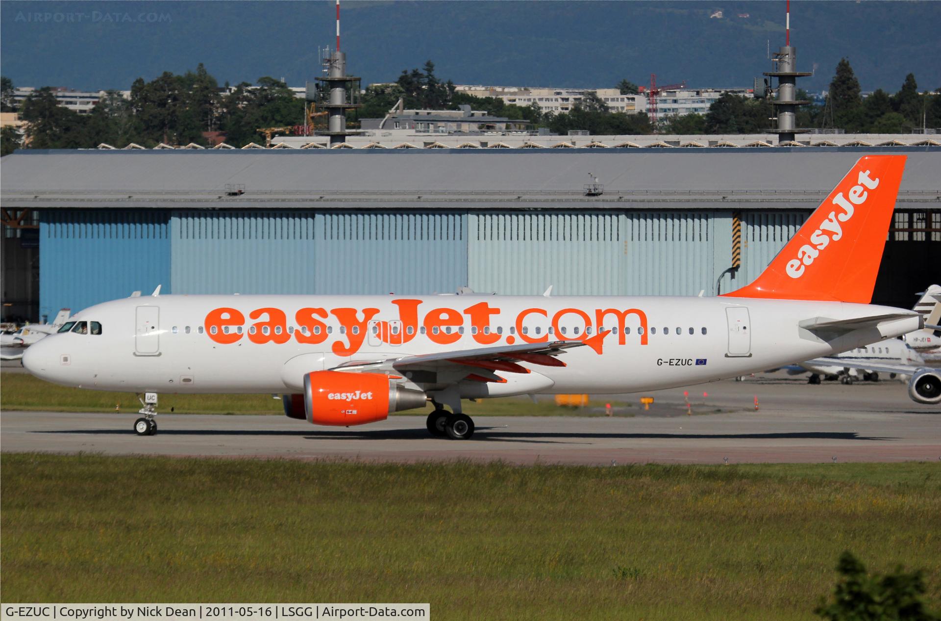 G-EZUC, 2011 Airbus A320-214 C/N 4591, LSGG/GVA