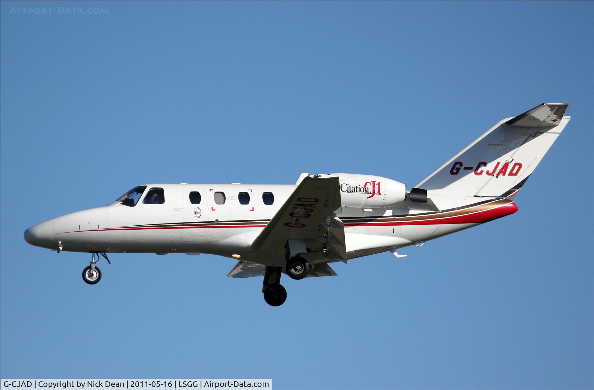 G-CJAD, 2001 Cessna 525 CitationJet CJ1 C/N 525-0435, LSGG/GVA