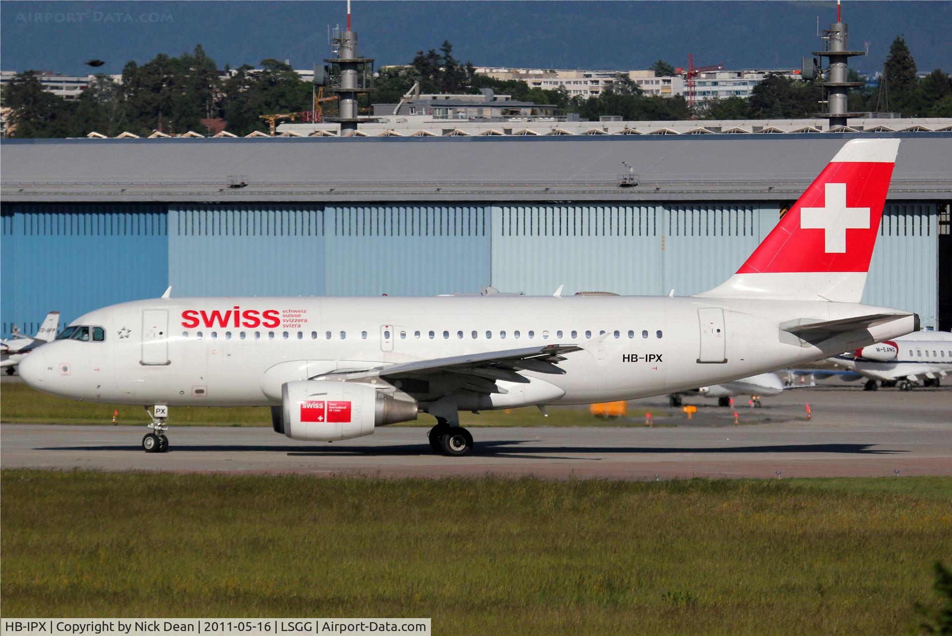HB-IPX, 1996 Airbus A319-112 C/N 612, LSGG/GVA