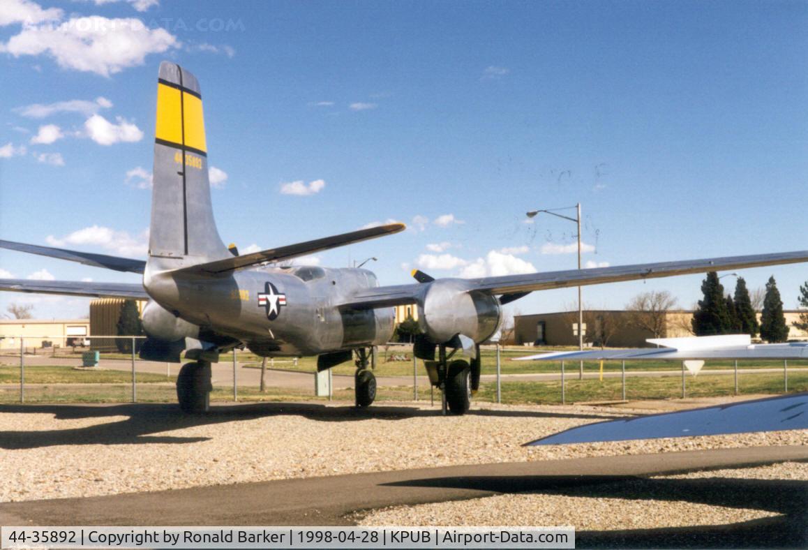 44-35892, 1944 Douglas A-26C Invader C/N 29171, Pueblo Weisbrod Aircraft Museum