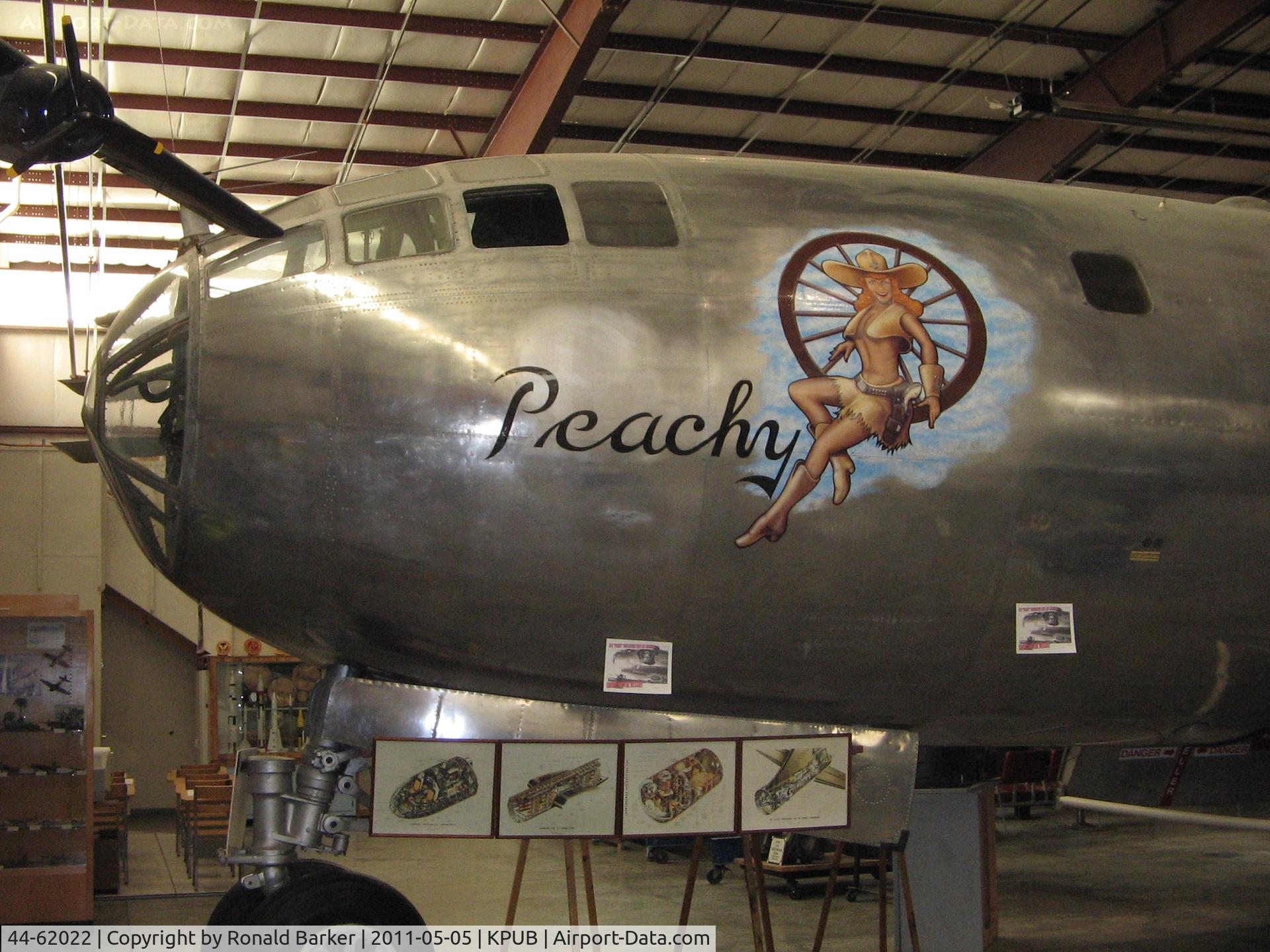 44-62022, Boeing B-29 Superfortess C/N 11499, Peachy