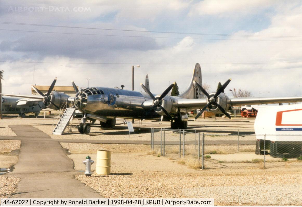 44-62022, Boeing B-29 Superfortess C/N 11499, Peachy