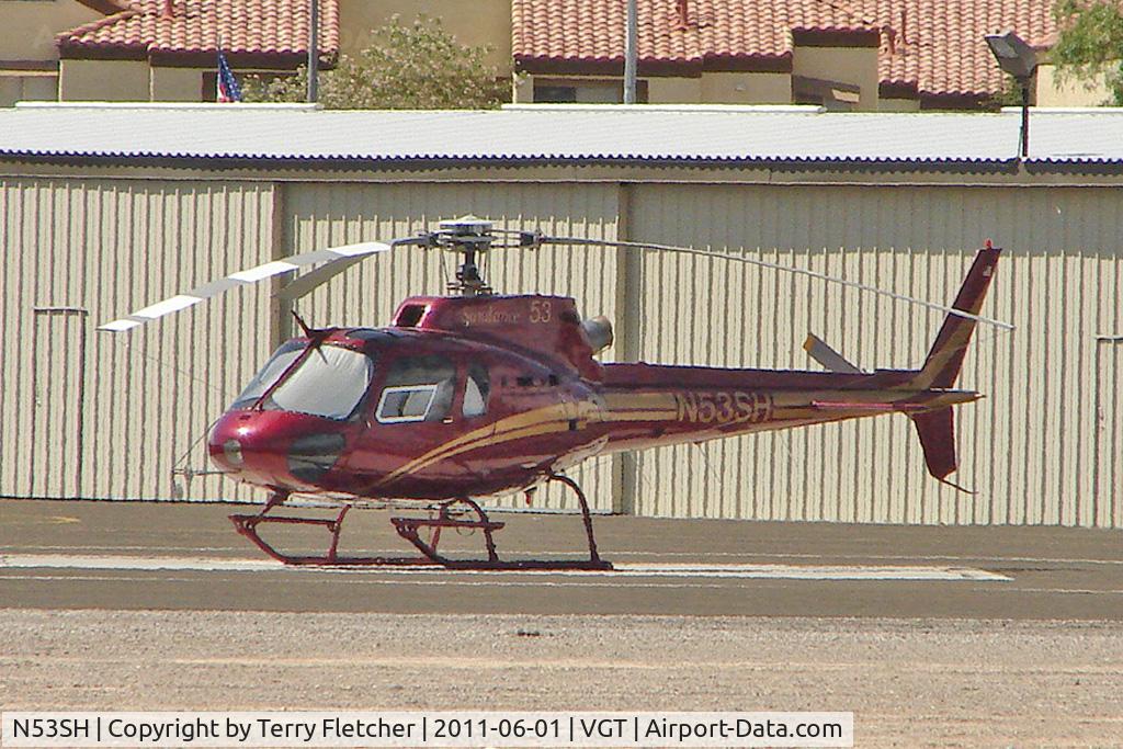 N53SH, 1987 Eurocopter AS-350B-2 Ecureuil Ecureuil C/N 2009, 1987 Eurocopter AS 350 B2, c/n: 2009 at North Las Vegas