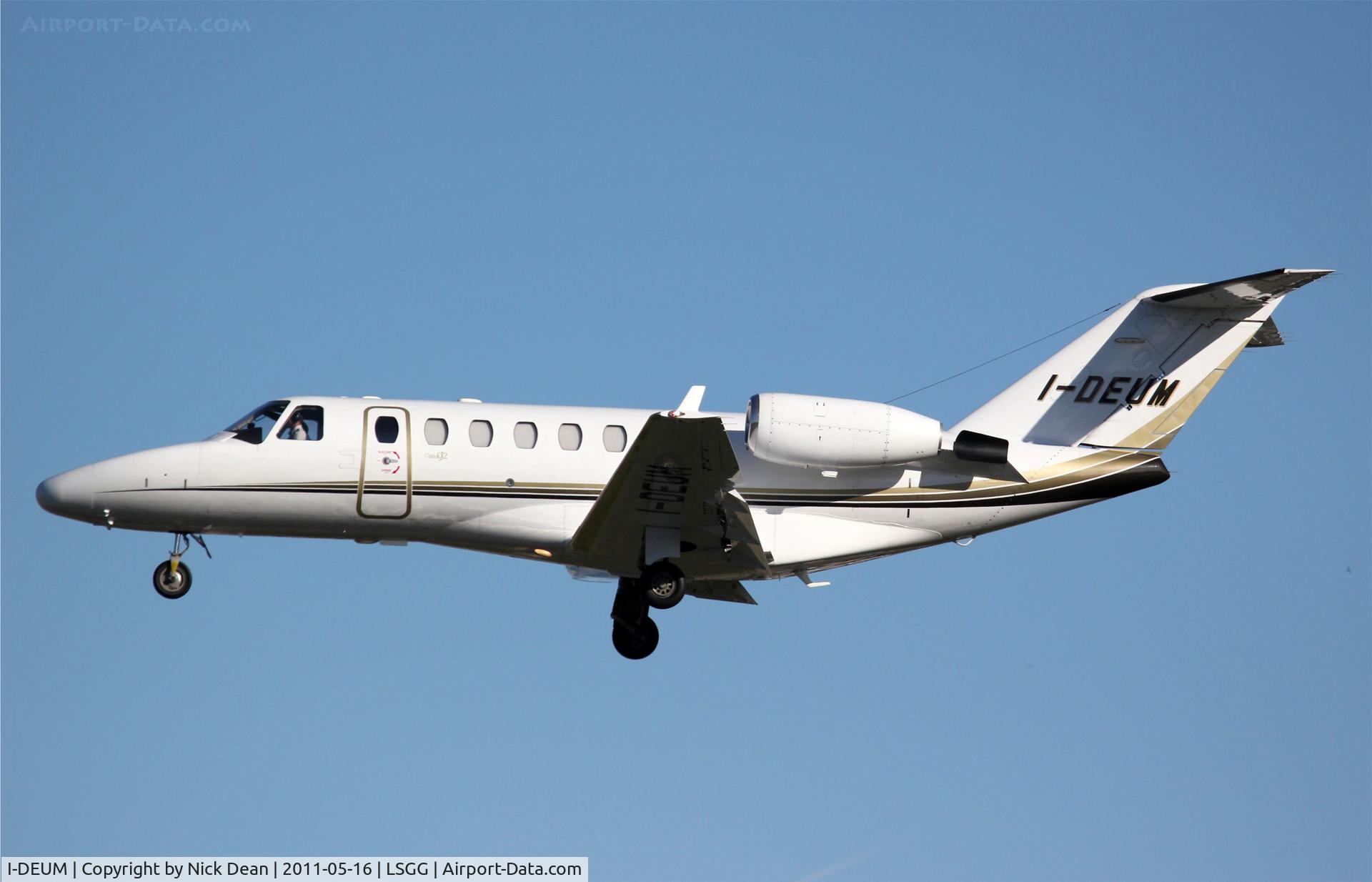 I-DEUM, 2002 Cessna 525A CitationJet CJ2 C/N 525A-0095, LSGG/GVA