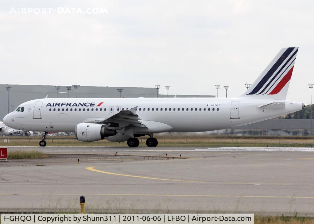 F-GHQO, 1991 Airbus A320-211 C/N 0278, Ready for take off rwy 14L... new c/s
