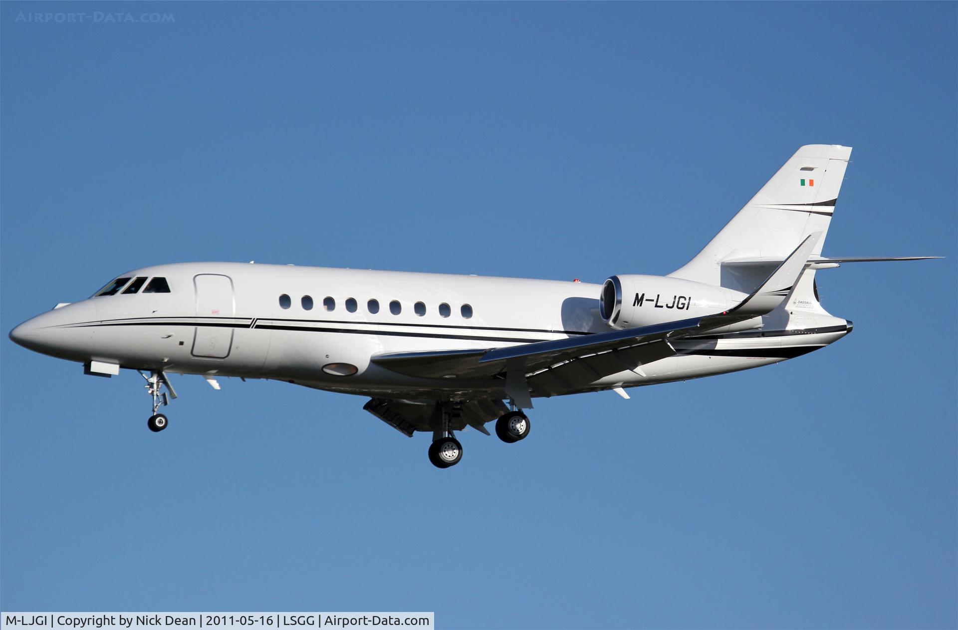 M-LJGI, 2007 Dassault Falcon 2000EX C/N 143, LSGG/GVA