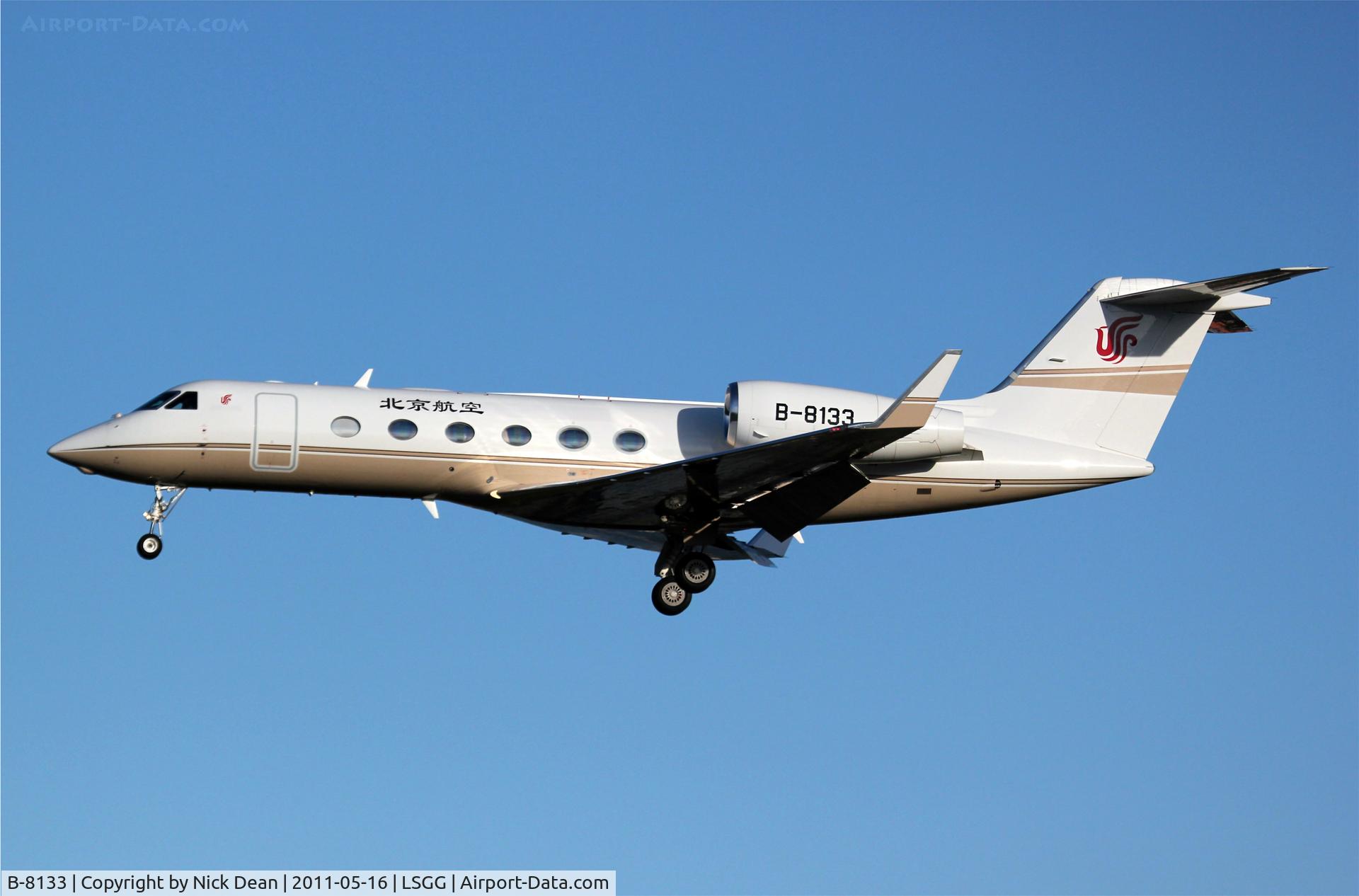 B-8133, 2009 Gulfstream Aerospace GIV-X (G450) C/N 4196, LSGG/GVA