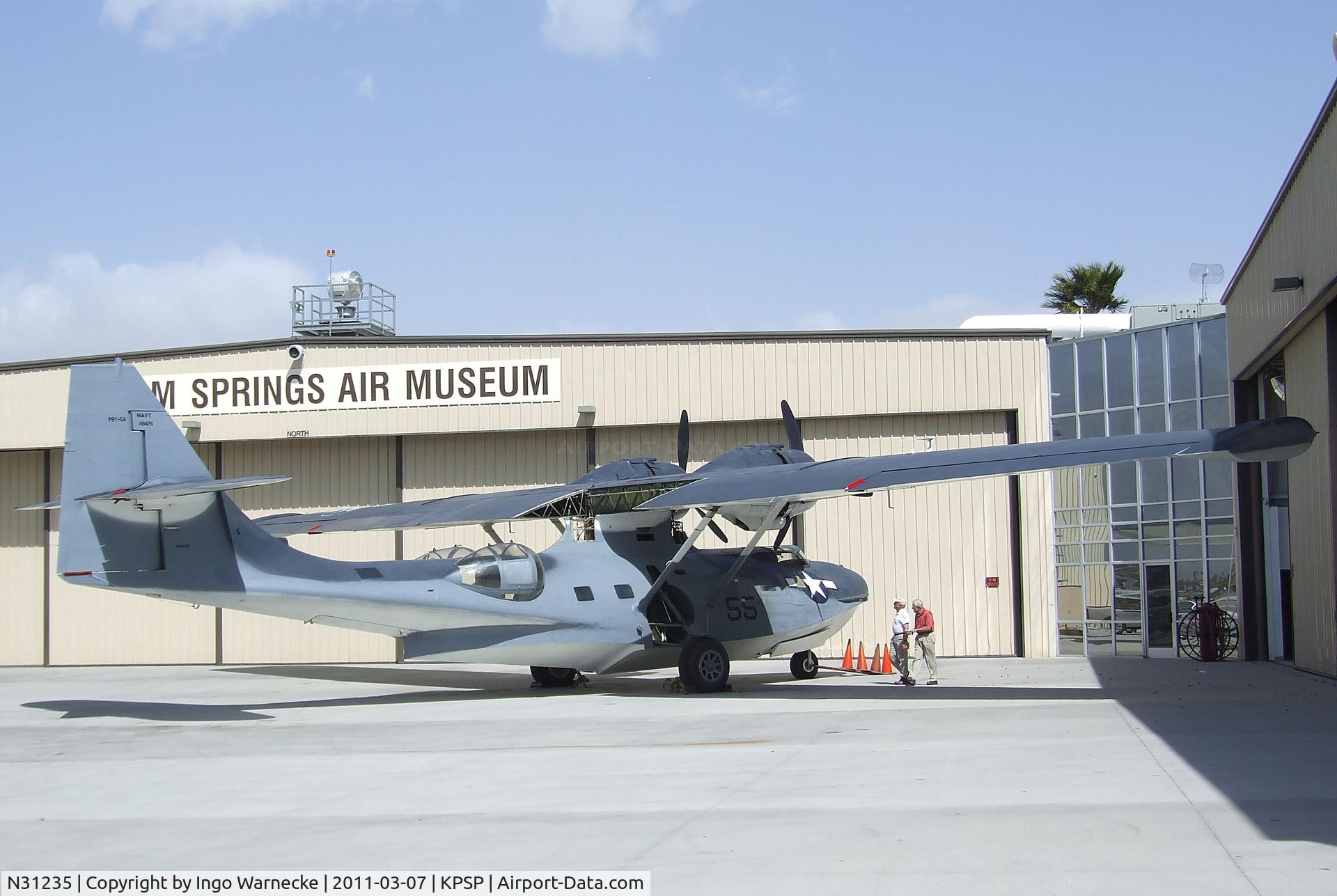 N31235, 1944 Consolidated Vultee 28-5ACF C/N 1788 (USN48426), Consolidated PBY-5A Catalina at the Palm Springs Air Museum, Palm Springs CA