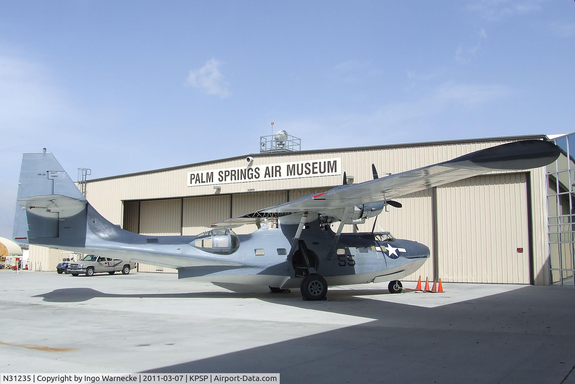 N31235, 1944 Consolidated Vultee 28-5ACF C/N 1788 (USN48426), Consolidated PBY-5A Catalina at the Palm Springs Air Museum, Palm Springs CA