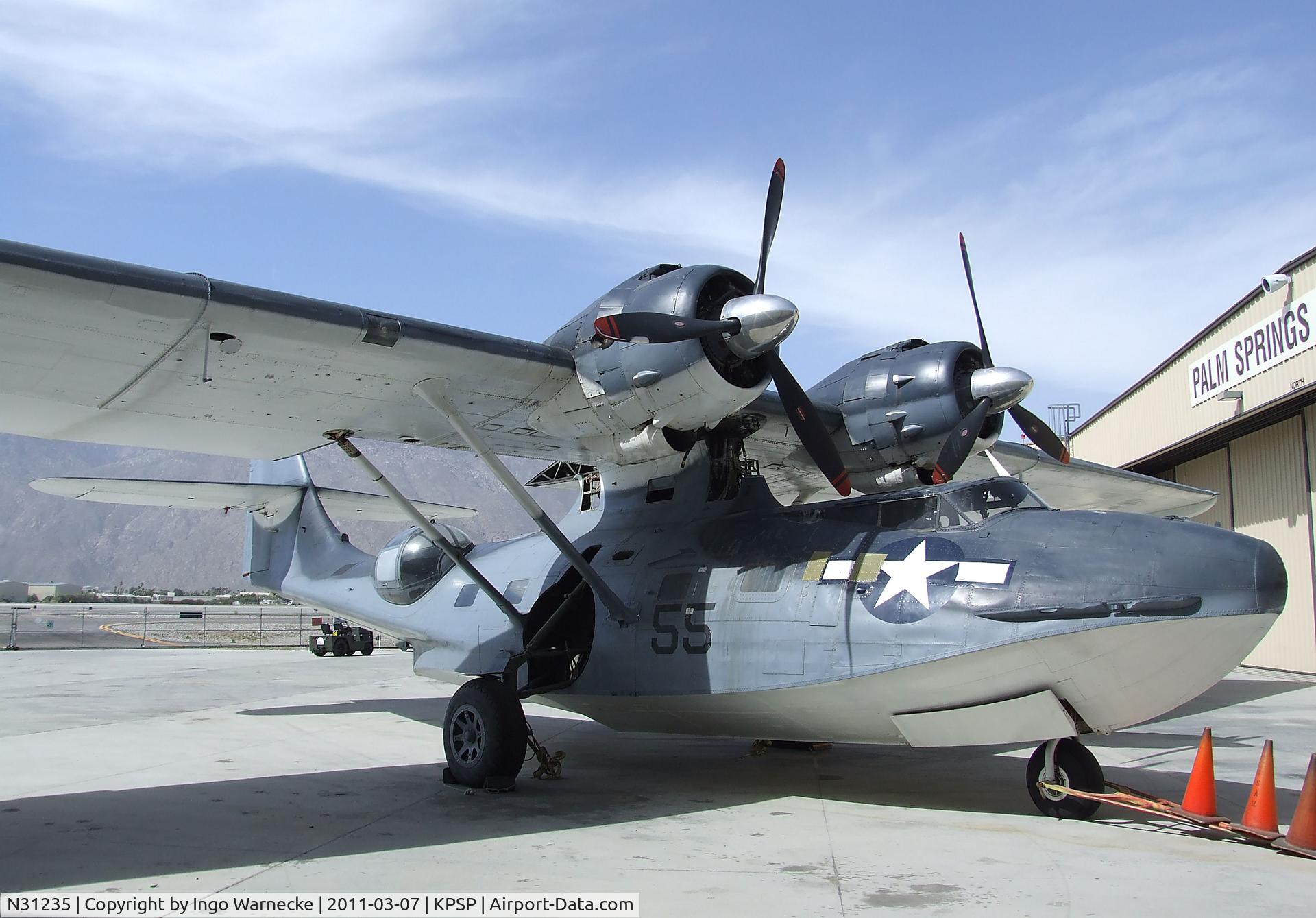 N31235, 1944 Consolidated Vultee 28-5ACF C/N 1788 (USN48426), Consolidated PBY-5A Catalina at the Palm Springs Air Museum, Palm Springs CA