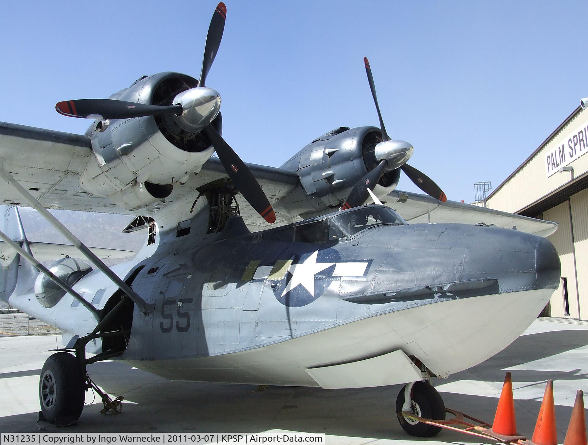 N31235, 1944 Consolidated Vultee 28-5ACF C/N 1788 (USN48426), Consolidated PBY-5A Catalina at the Palm Springs Air Museum, Palm Springs CA