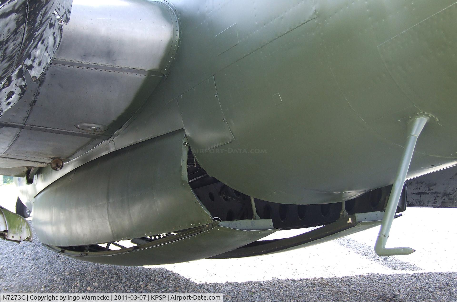 N7273C, 1940 Lockheed PV-2 Harpoon C/N 15-1177, Lockheed PV-2 Harpoon being restored at the Palm Springs Air Museum, Palm Springs CA