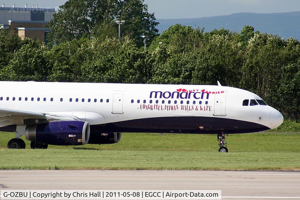 G-OZBU, 2008 Airbus A321-231 C/N 3575, with additional titles for the Royal Wedding