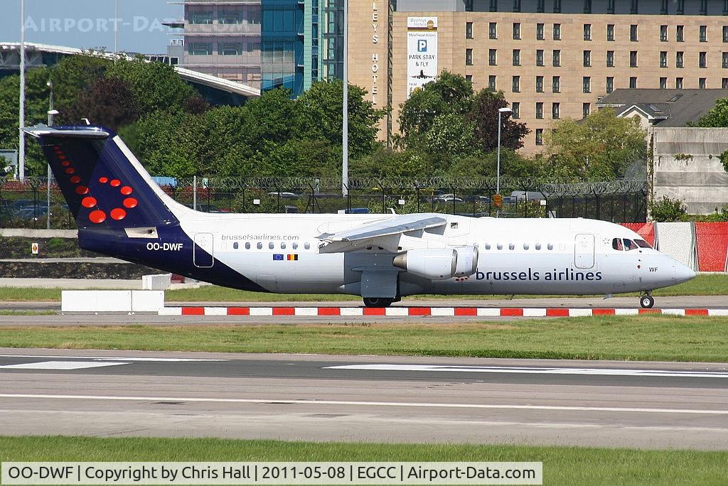 OO-DWF, 1998 British Aerospace Avro 146-RJ100 C/N E3332, Brussels Airlines