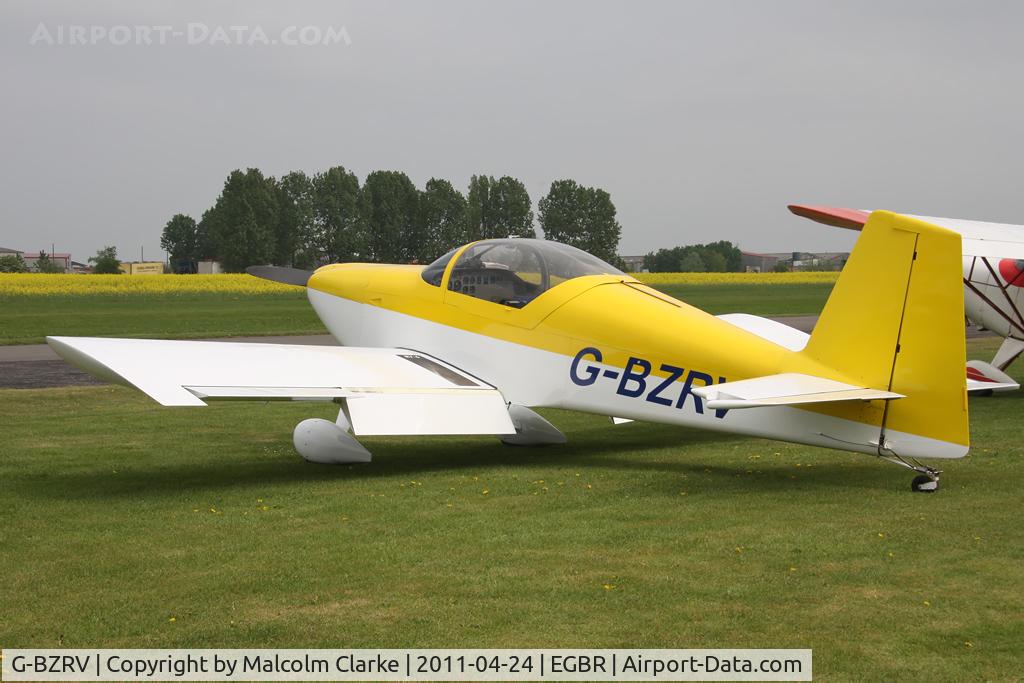 G-BZRV, 2002 Vans RV-6 C/N PFA 181A-13573, Vans RV-6 at Breighton Airfield, UK in April 2011.