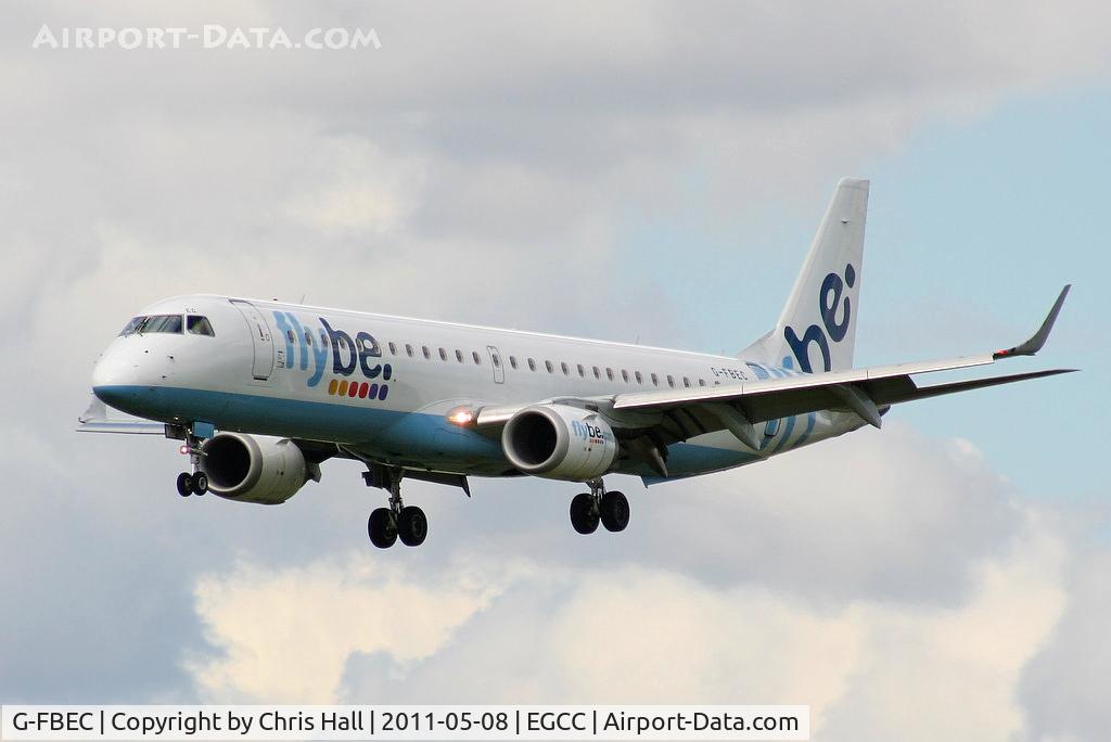 G-FBEC, 2006 Embraer 195LR (ERJ-190-200LR) C/N 19000069, flybe