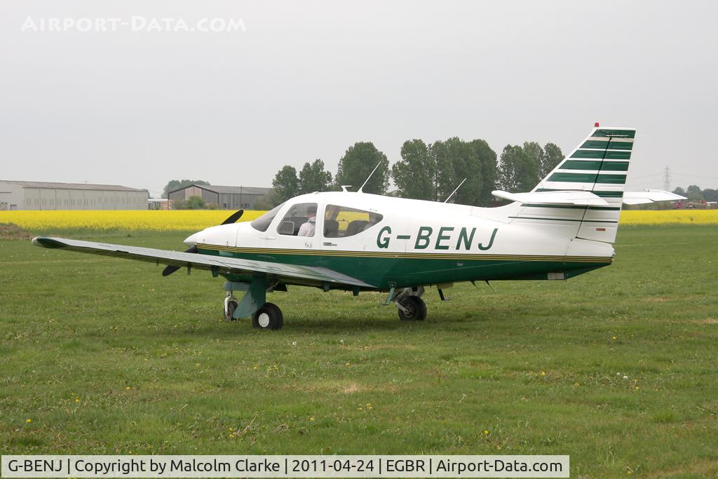 G-BENJ, 1976 Rockwell Commander 112B C/N 522, Rockwell Commander 112B at Breighton Airfield, UK in April 2011.