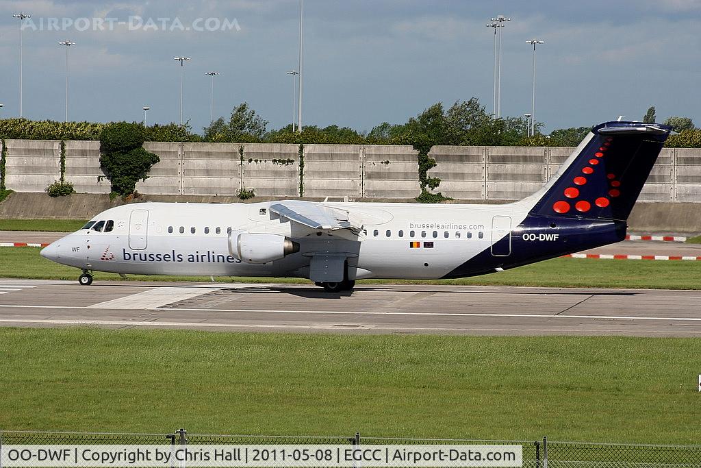 OO-DWF, 1998 British Aerospace Avro 146-RJ100 C/N E3332, Brussels Airlines