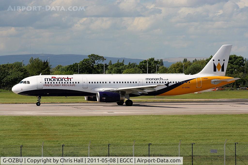 G-OZBU, 2008 Airbus A321-231 C/N 3575, with additional titles for the Royal Wedding