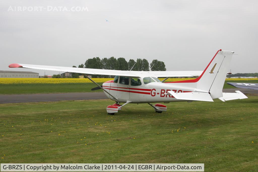 G-BRZS, 1981 Cessna 172P C/N 172-75004, Cessna 172P at Breighton Airfield, UK in April 2011.
