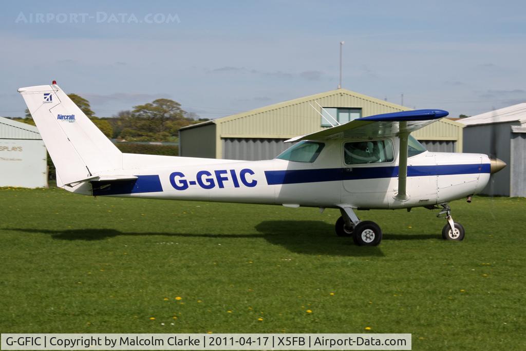 G-GFIC, 1978 Cessna 152 C/N 152-81672, Cessna 152 at Fishburn Airfield, UK in April 2011.