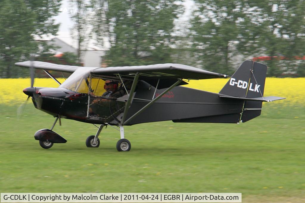 G-CDLK, 2005 Best Off Skyranger Swift 912S(1) C/N BMAA/HB/452, Skyranger 912S(1) at Breighton Airfield, UK in April 2011.