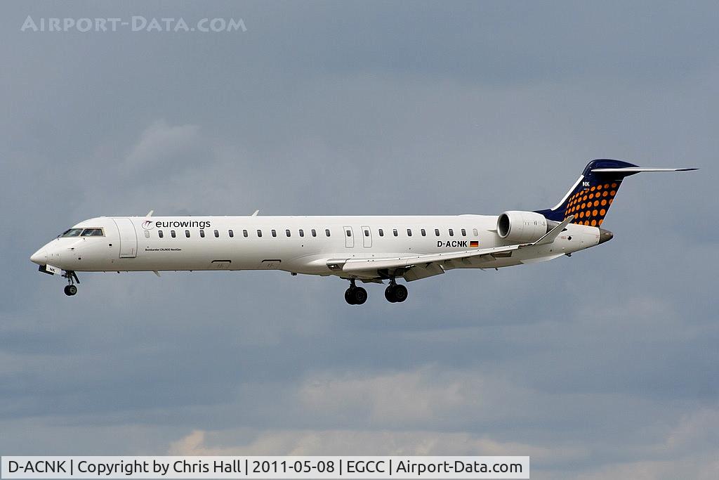 D-ACNK, 2010 Bombardier CRJ-900LR (CL-600-2D24) C/N 15251, Eurowings operating for Lufthansa Regional