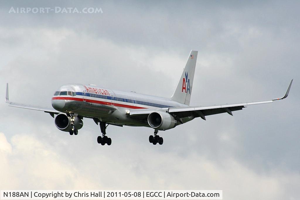 N188AN, 2001 Boeing 757-223 C/N 32382, American Airlines