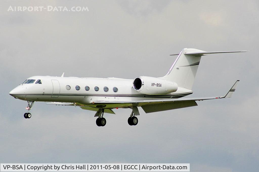 VP-BSA, 2008 Gulfstream Aerospace GIV-X (G450) C/N 4115, ex SX-SEE