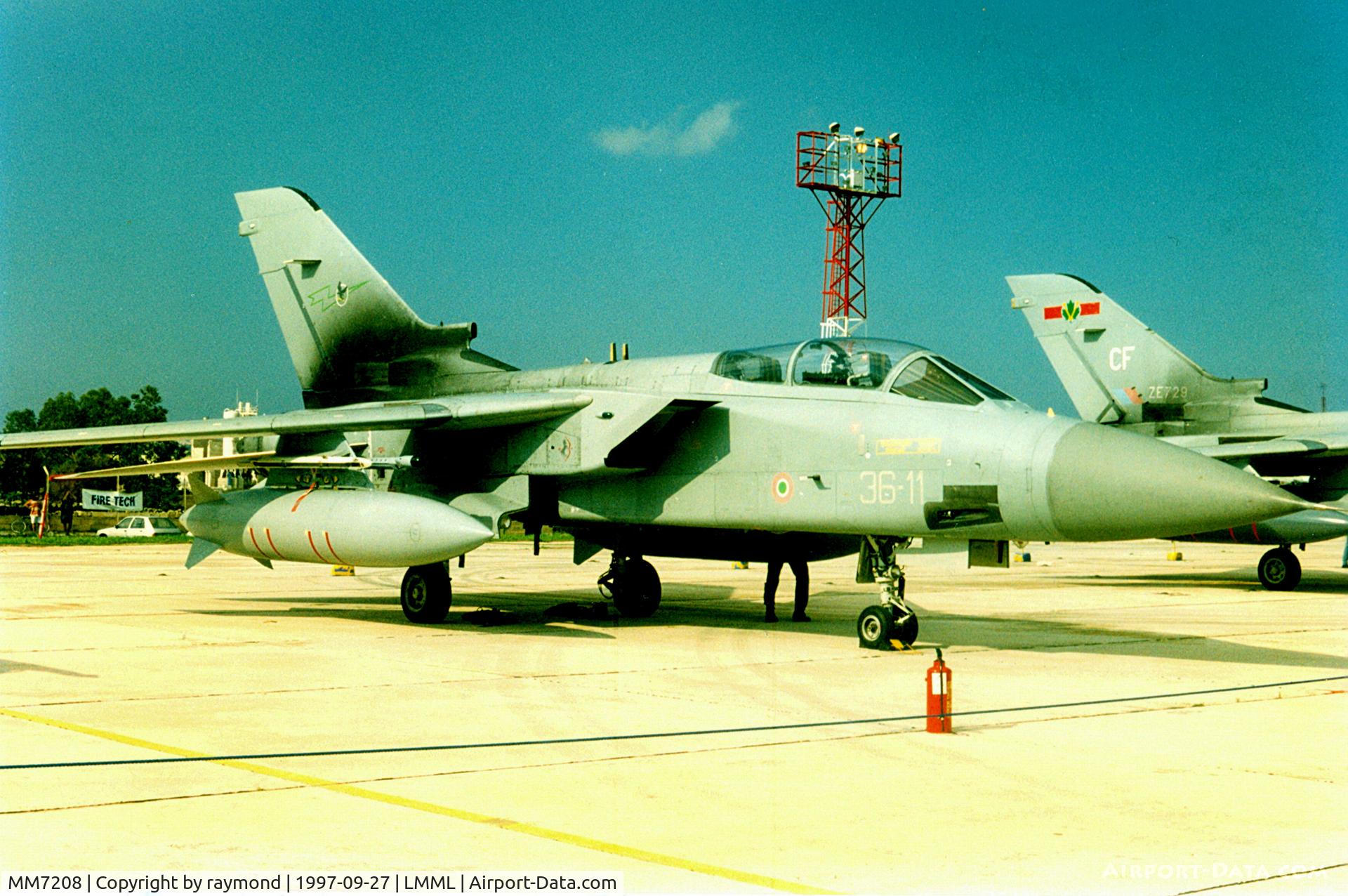 MM7208, 1988 Panavia Tornado ADV C/N 714/AS073/3323, Tornado MM7208/36-11(ExZE811 RAF)