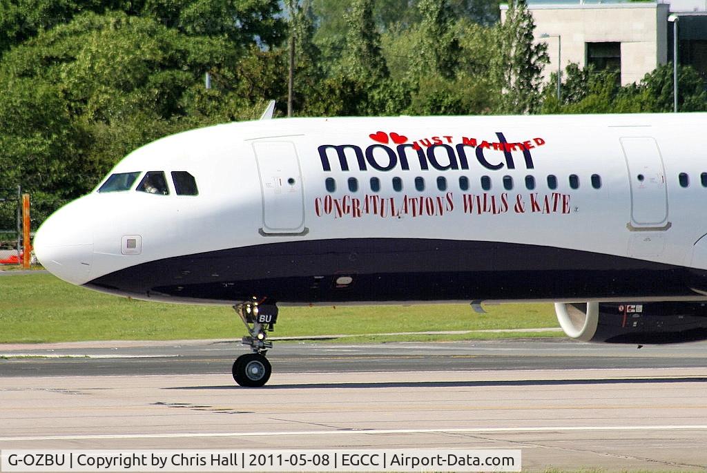 G-OZBU, 2008 Airbus A321-231 C/N 3575, with additional titles for the Royal Wedding