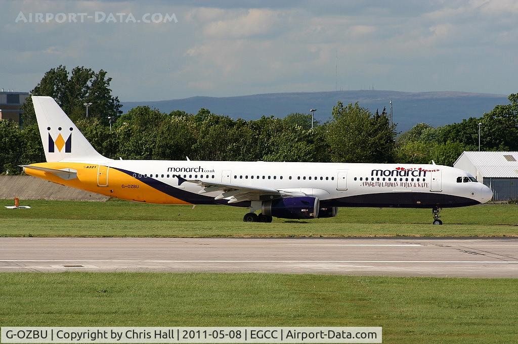 G-OZBU, 2008 Airbus A321-231 C/N 3575, with additional titles for the Royal Wedding