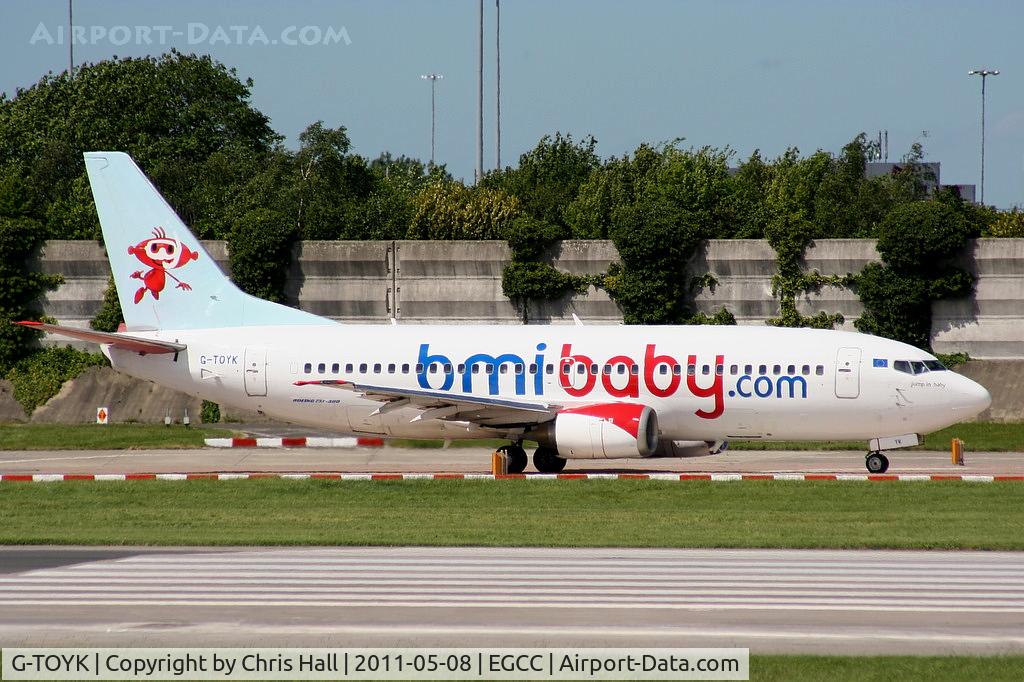G-TOYK, 1997 Boeing 737-33R C/N 28870, BMIbaby