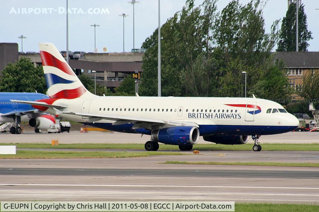 G-EUPN, 2000 Airbus A319-131 C/N 1261, British Airways