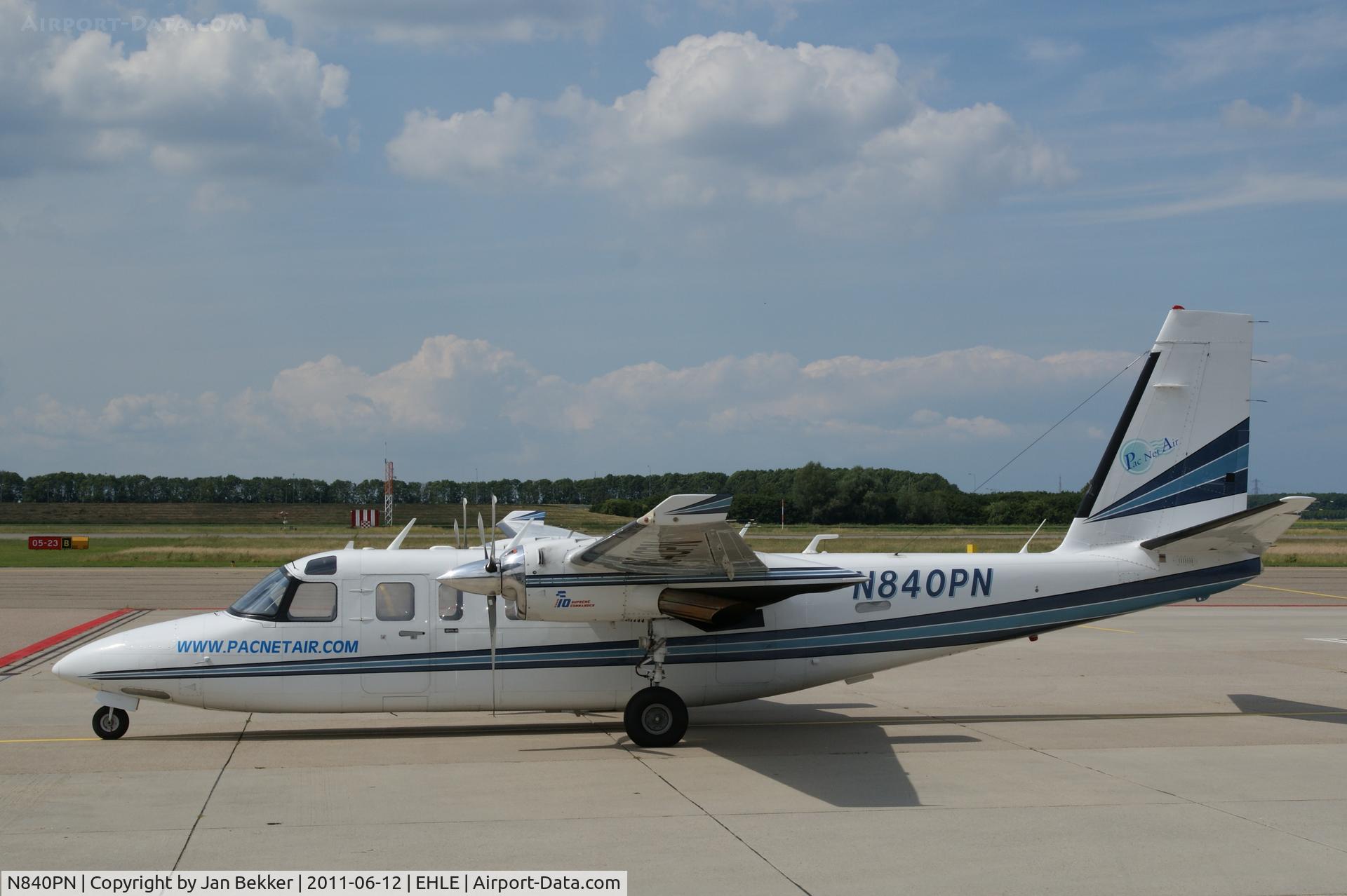 N840PN, 1981 Gulfstream Am Corp Comm Div 690C C/N 11679, Platform Lelystad