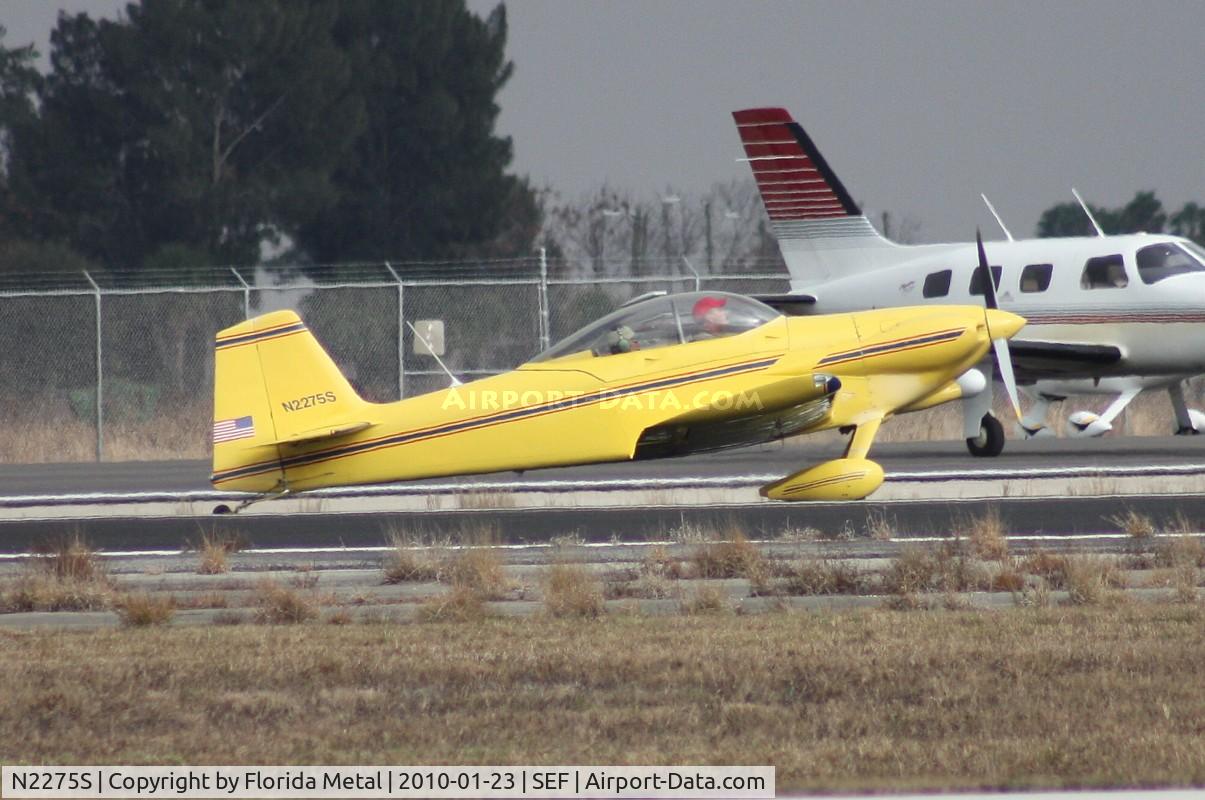 N2275S, 1999 Vans RV-4 C/N 2619, Vans RV-4