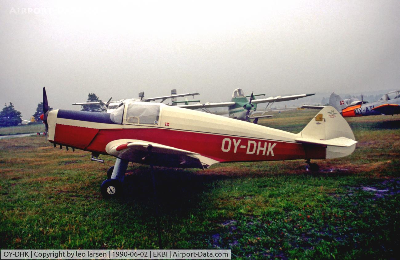 OY-DHK, 1940 SAI KZ II Kupé C/N 23, Billund DK 2.6.90