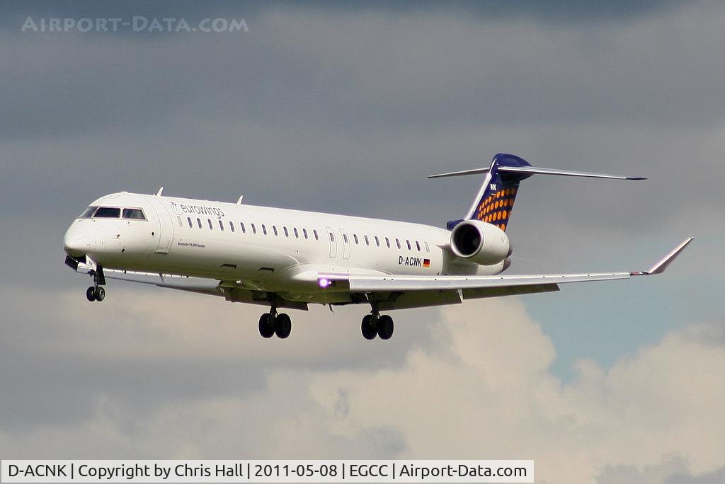 D-ACNK, 2010 Bombardier CRJ-900LR (CL-600-2D24) C/N 15251, Eurowings operating for Lufthansa Regional