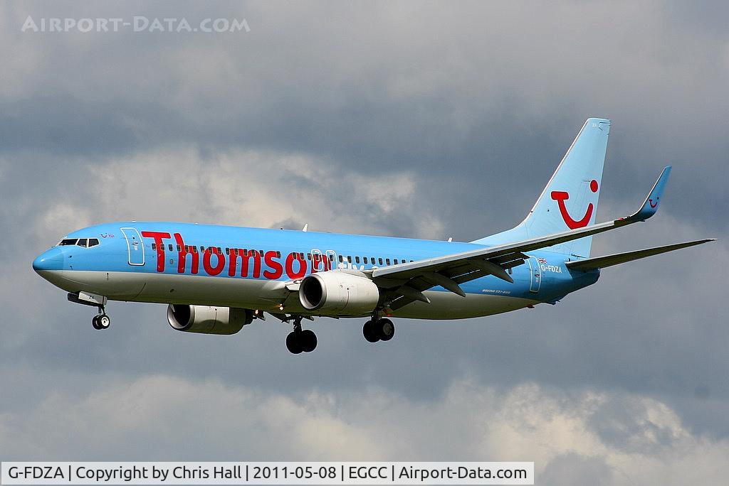 G-FDZA, 2007 Boeing 737-8K5 C/N 35134, Thomson