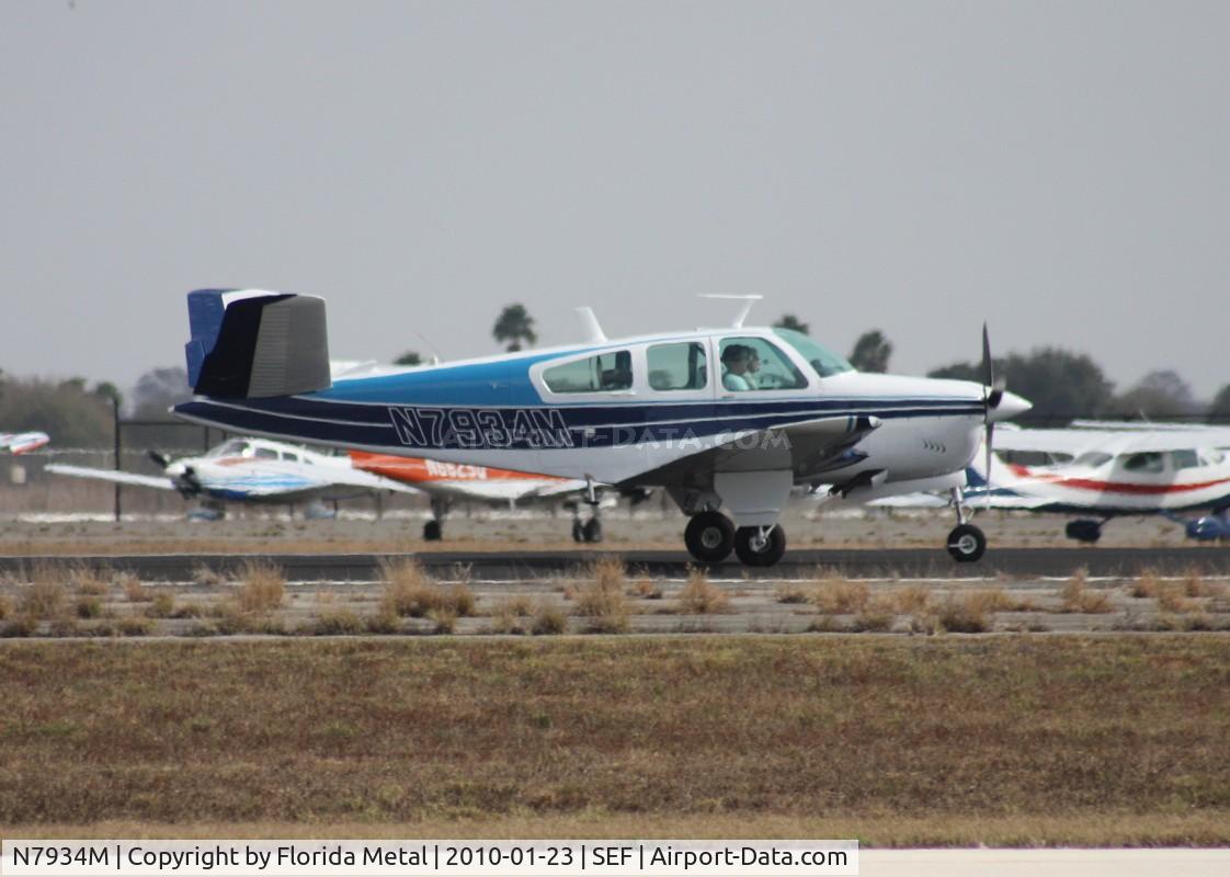 N7934M, 1966 Beech V35 Bonanza C/N D-8266, Beech V35