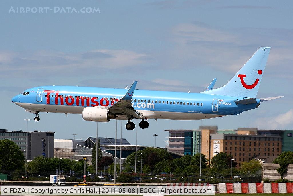 G-FDZA, 2007 Boeing 737-8K5 C/N 35134, Thomson