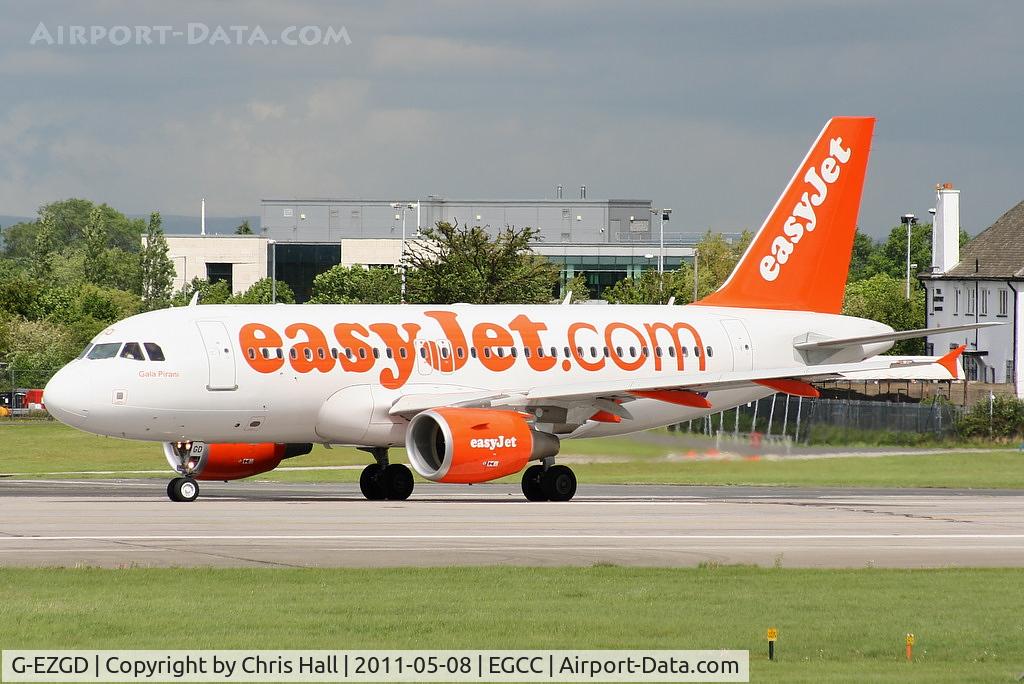G-EZGD, 2010 Airbus A319-111 C/N 4451, easyJet
