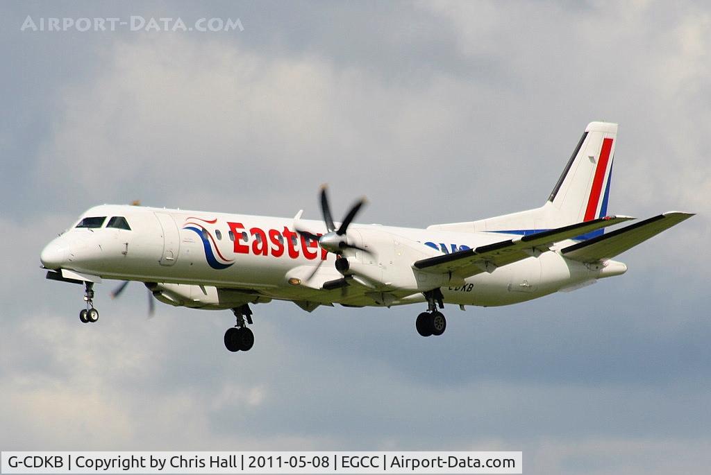G-CDKB, 1996 Saab 2000 C/N 2000-032, Eastern Airways