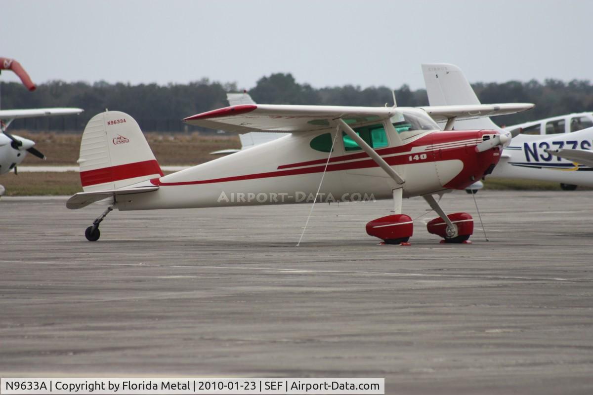 N9633A, 1949 Cessna 140A C/N 15354, Cessna 140A