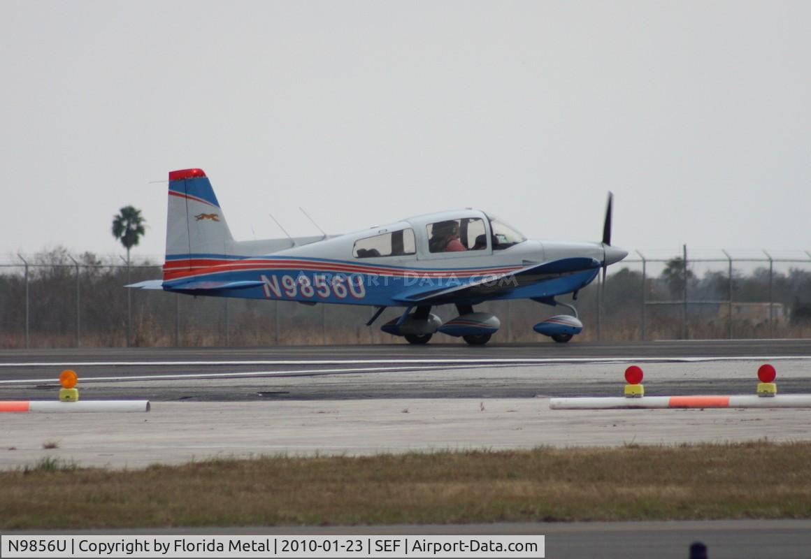 N9856U, 1976 Grumman American AA-5A Cheetah C/N AA5A0256, Grumman AA-5A