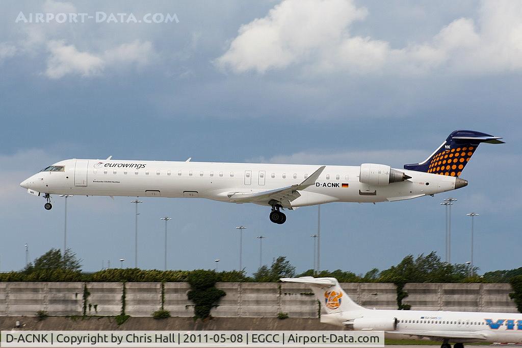 D-ACNK, 2010 Bombardier CRJ-900LR (CL-600-2D24) C/N 15251, Eurowings operating for Lufthansa Regional